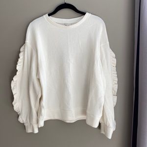 A New Day Ruffle Sleeve Sweater